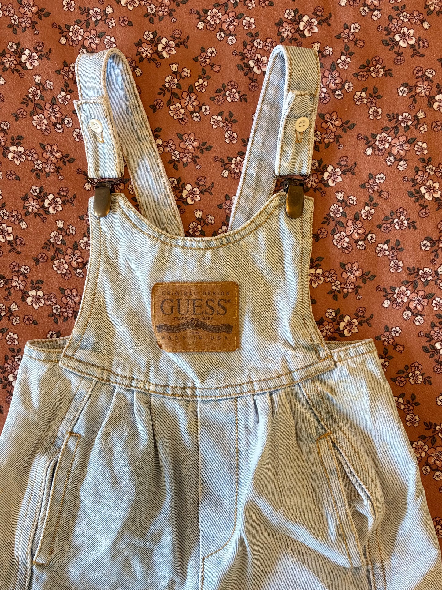 Vintage Guess Shortalls