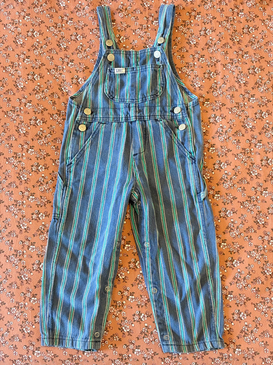 Vintage Lee Stripe Overalls