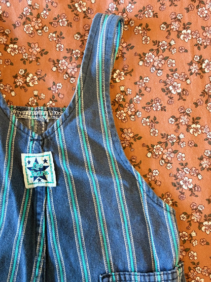 Vintage Lee Stripe Overalls