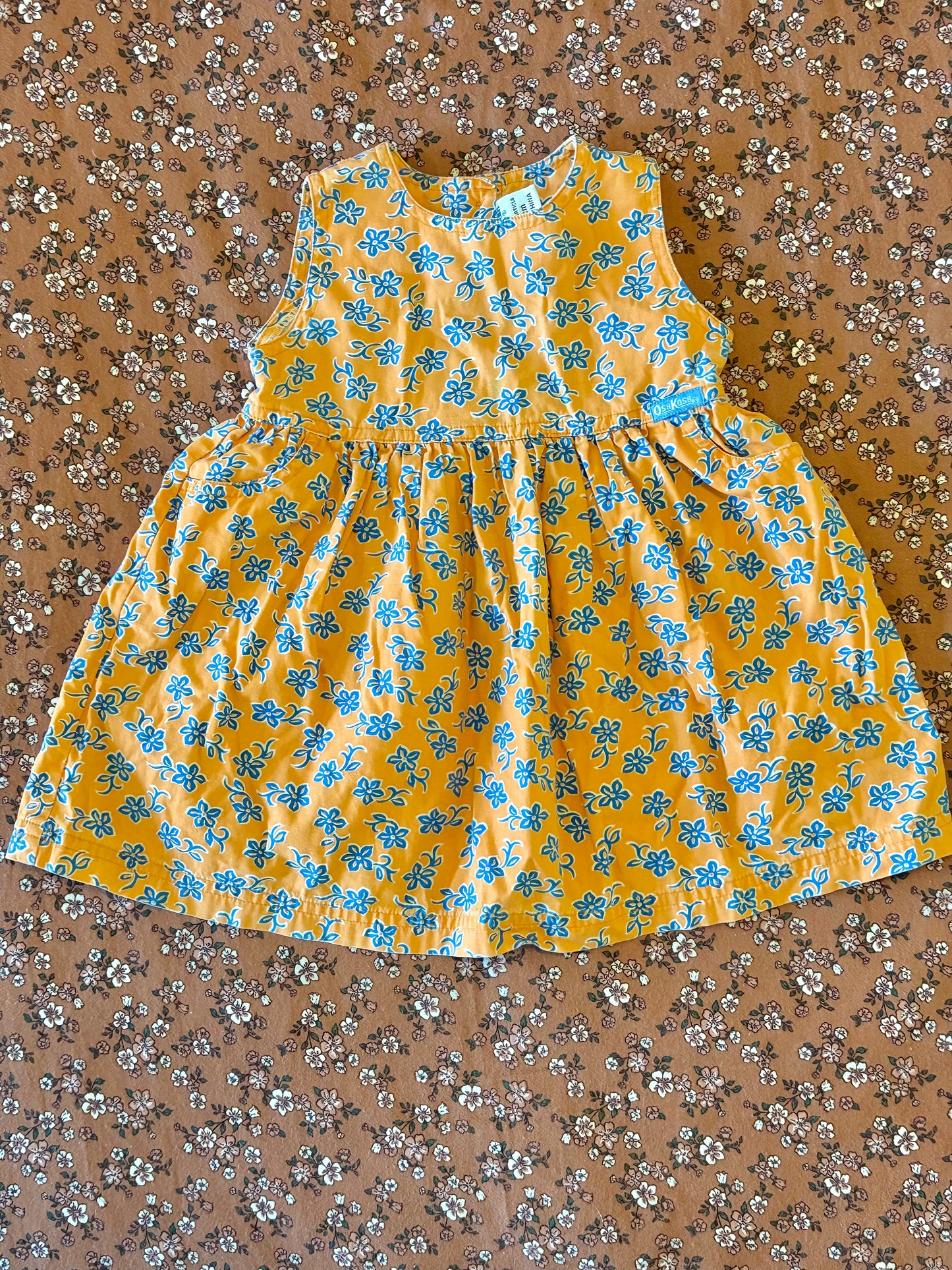 Vintage OshKosh Floral Dress