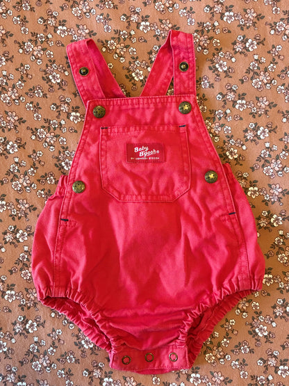 Vintage Red OshKosh Bubble