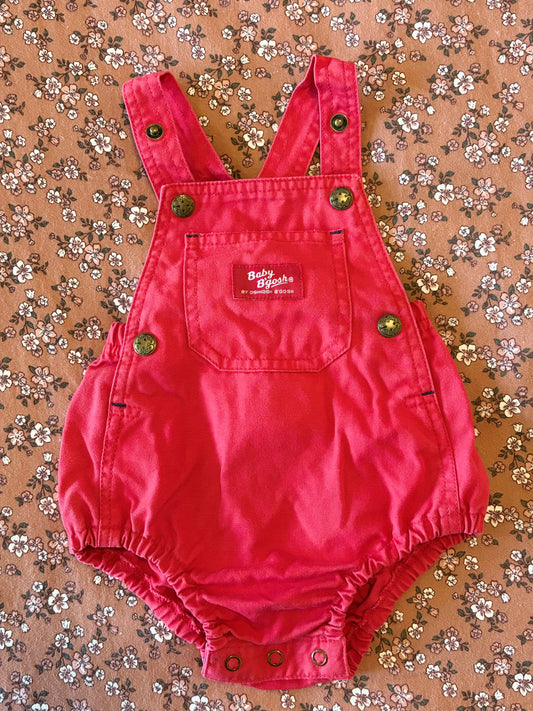 Vintage Red OshKosh Bubble