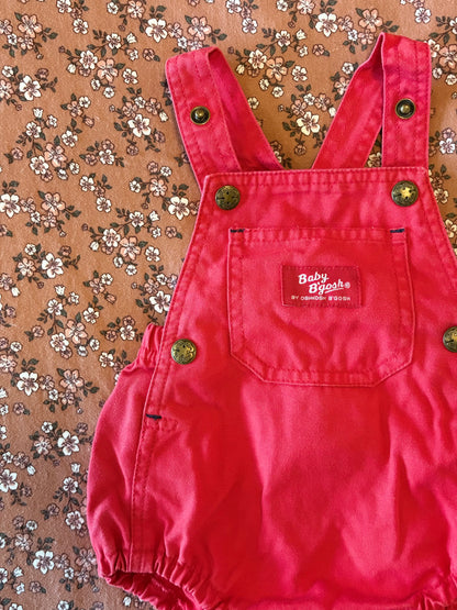 Vintage Red OshKosh Bubble