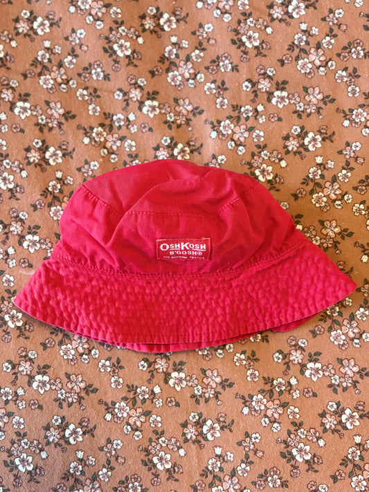 Vintage Red OshKosh Bucket Hat