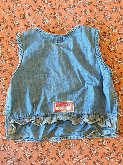 Vintage Fred Bare Denim Vest