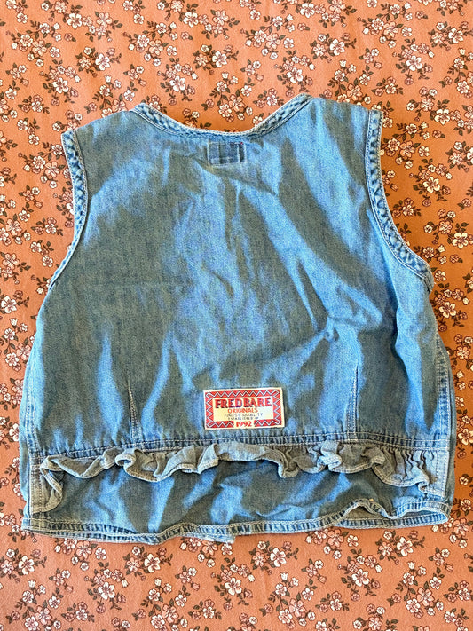 Vintage Fred Bare Denim Vest