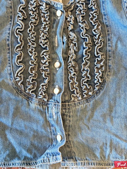 Vintage Fred Bare Denim Vest