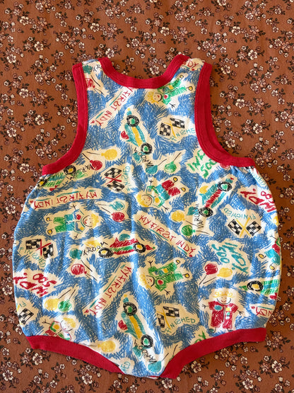 Vintage Indy 500 Romper