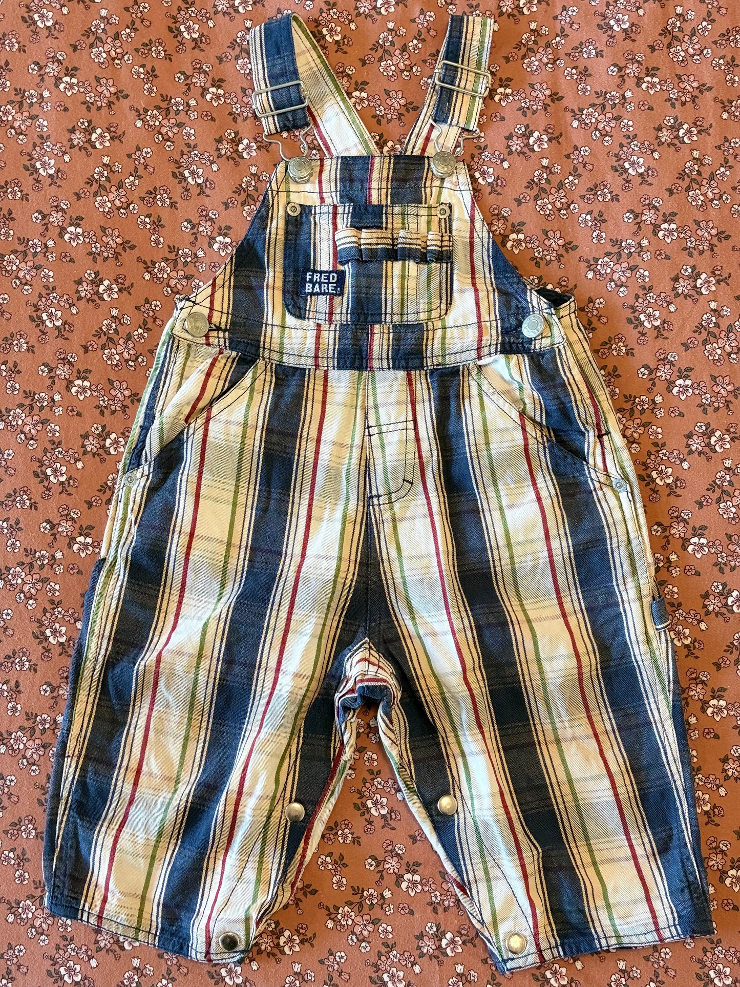 Vintage Fred Bare Rainbow Overalls
