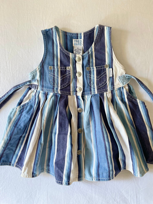 Vintage Stripe Fred Bare Dress