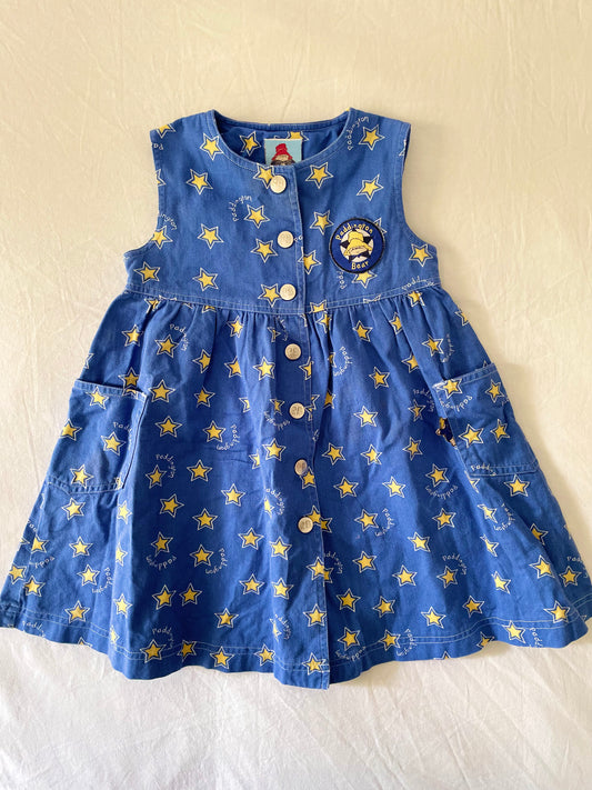 Vintage Paddington Bear Star Dress