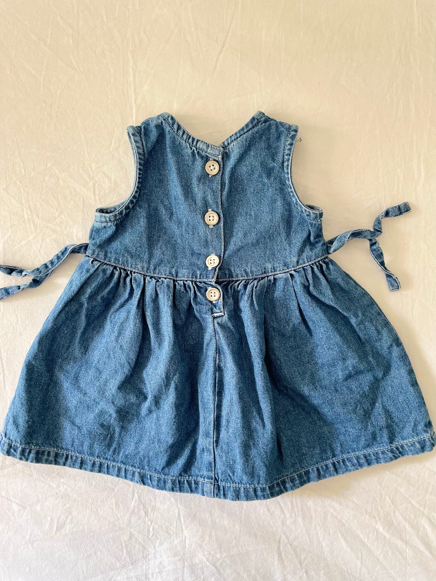 Vintage Denim Superman Dress