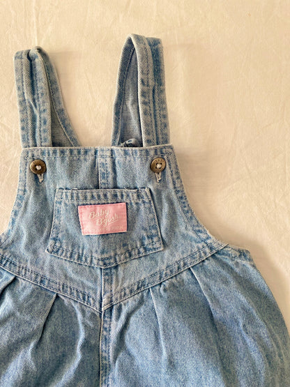 Vintage OshKosh Light Denim Bubble Romper