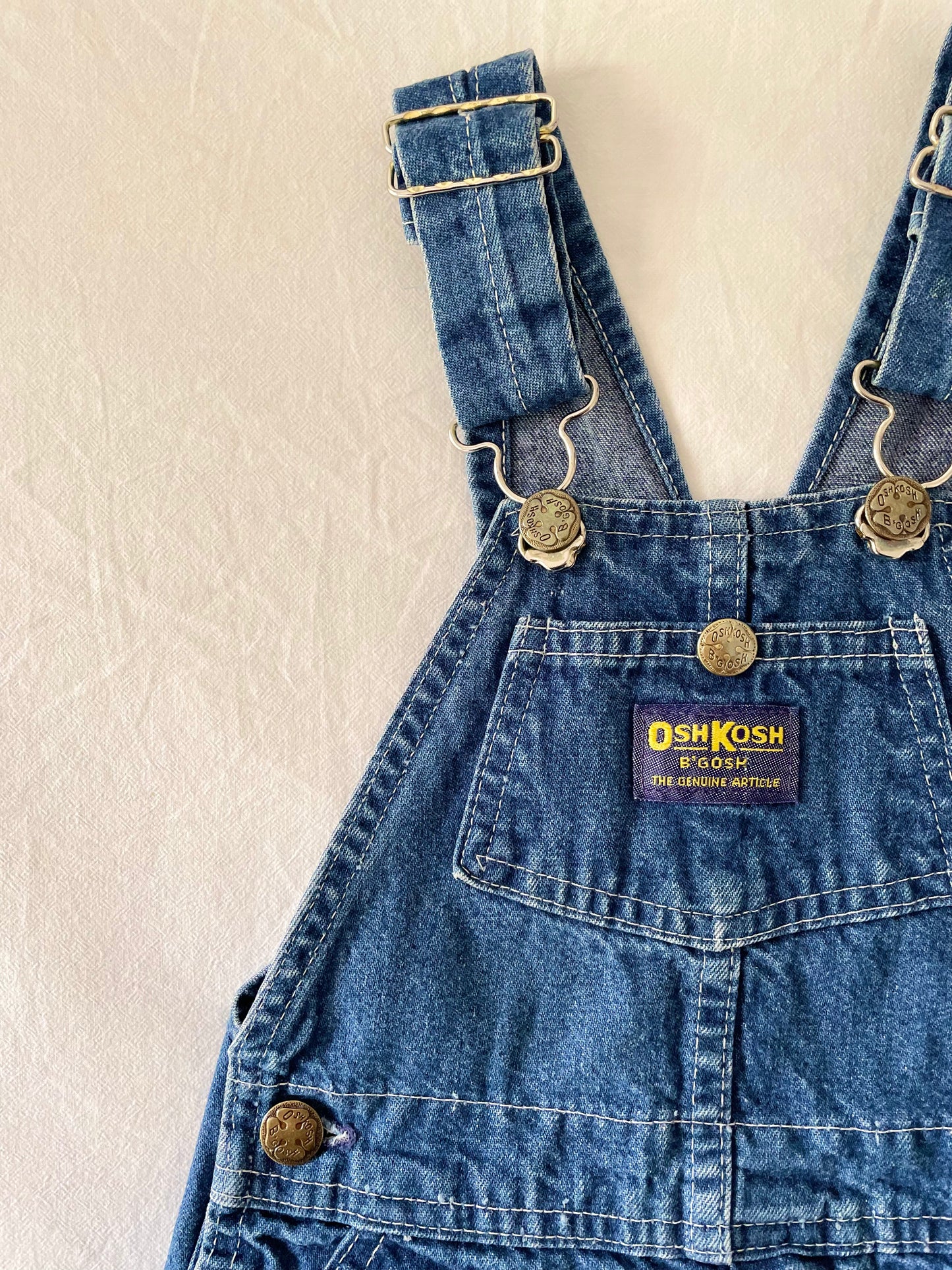 Vintage OshKosh Denim Shortalls
