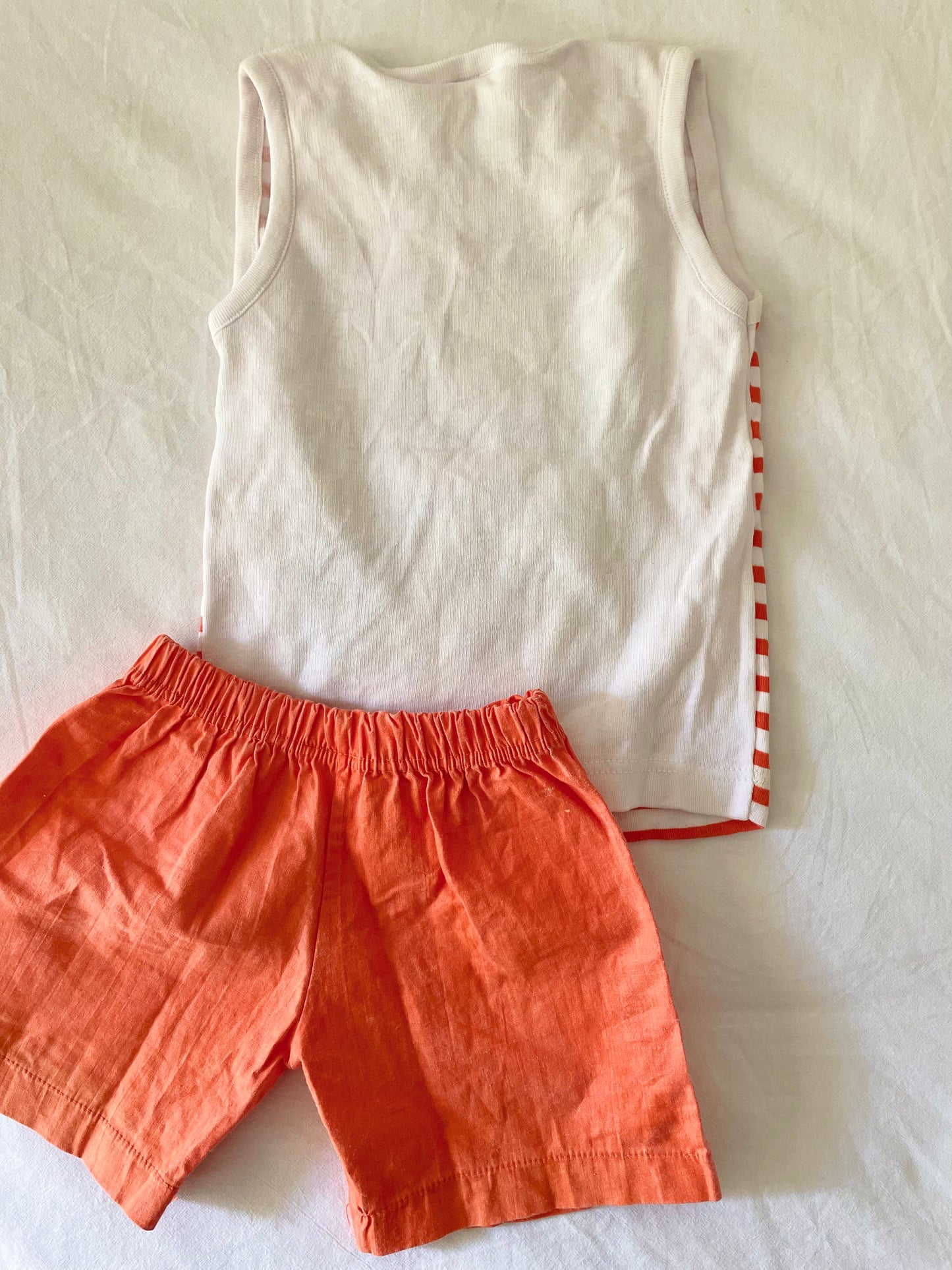 Vintage Surf Spot Singlet and Shorts set