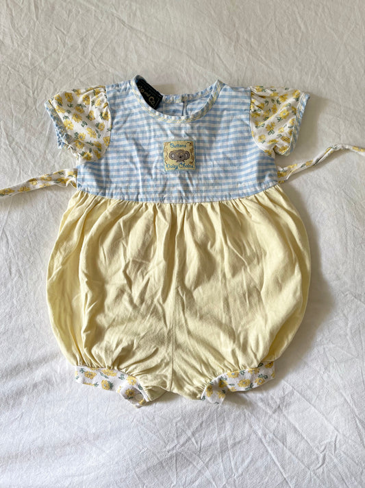 Vintage Kip & Co Sunflower Bubble Romper