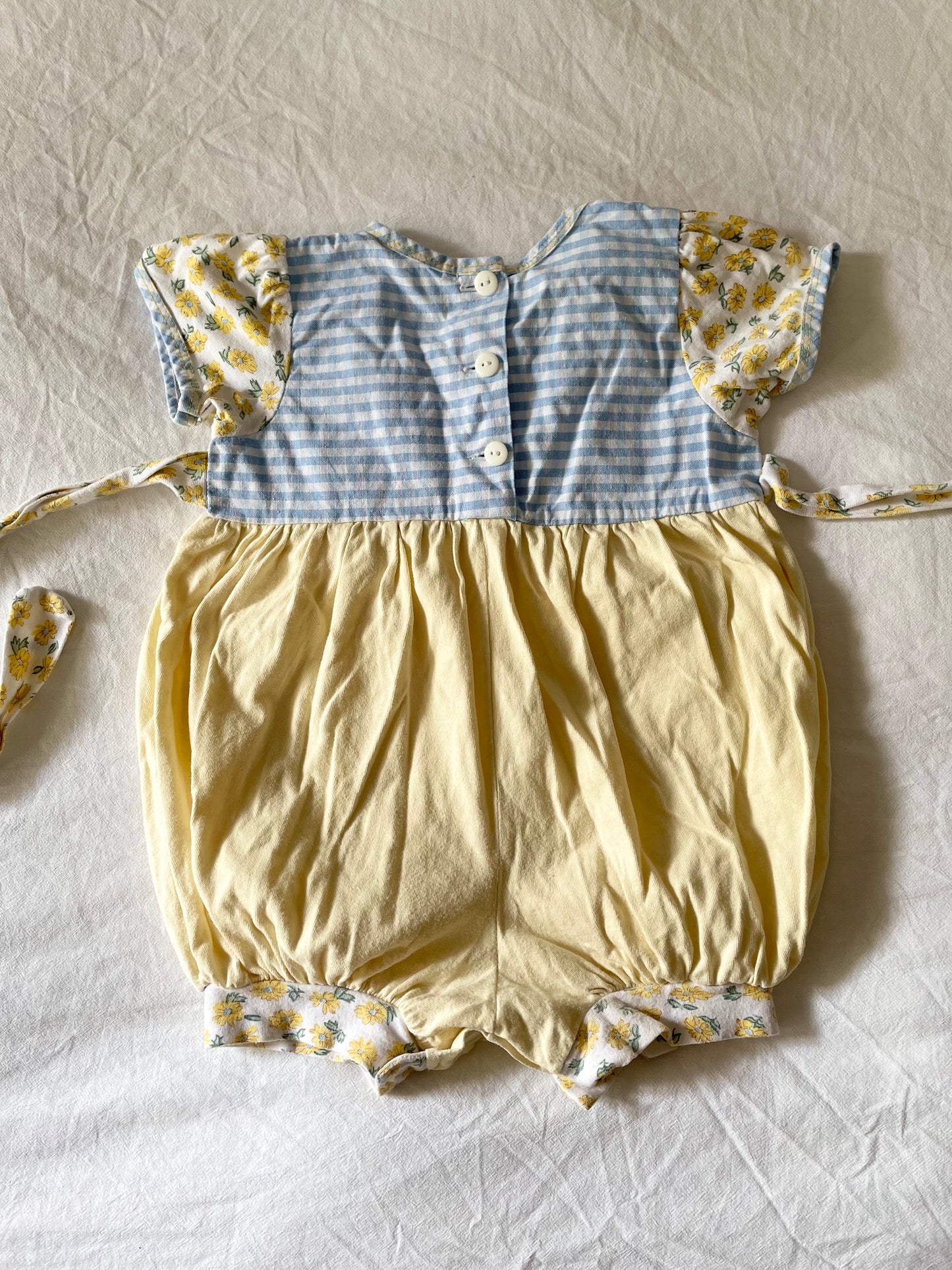 Vintage Kip & Co Sunflower Bubble Romper