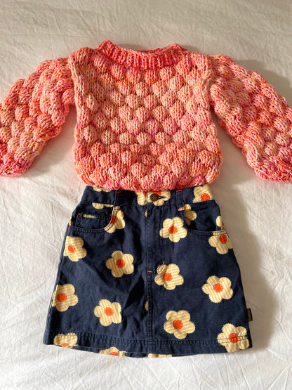 Vintage OshKosh Floral Skirt