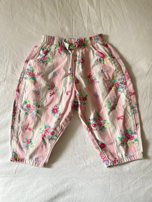 Vintage Floral OshKosh Pants