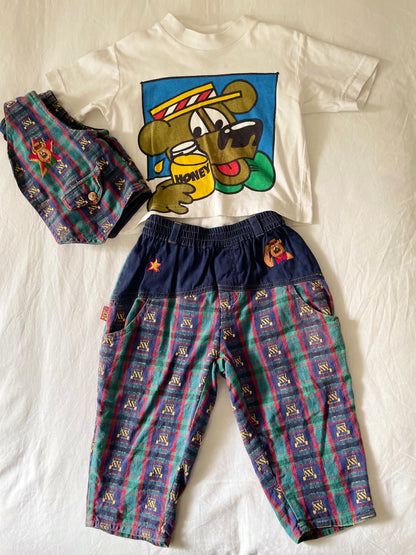 Vintage Humphrey Bear Vest & Pants Set