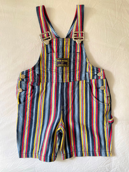 Vintage Stripe Shortalls