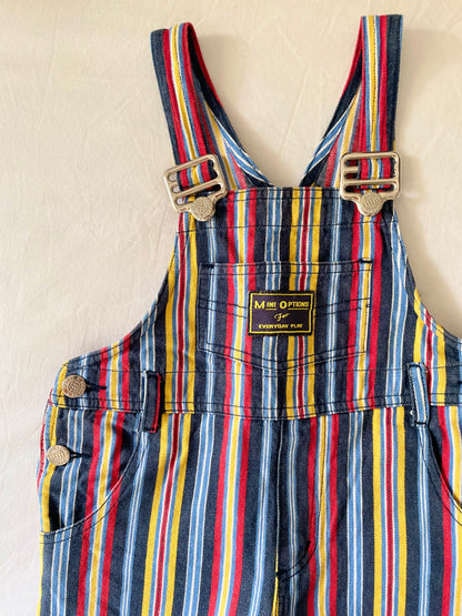Vintage Stripe Shortalls