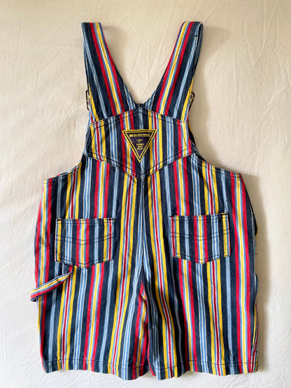 Vintage Stripe Shortalls