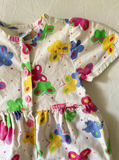 Vintage OshKosh Butterfly Romper