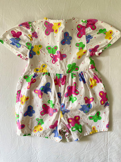 Vintage OshKosh Butterfly Romper