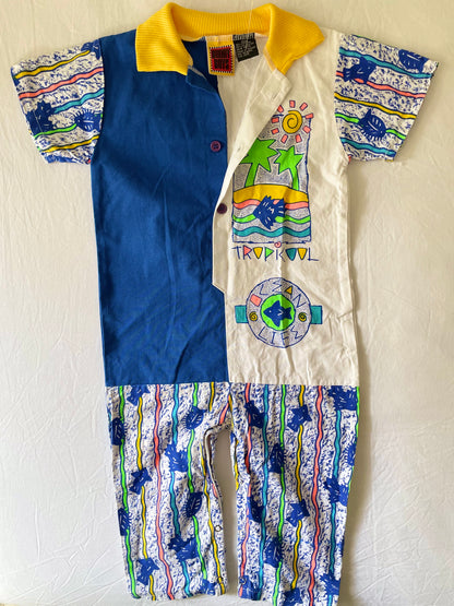 Vintage Buddy Boys Surf Romper