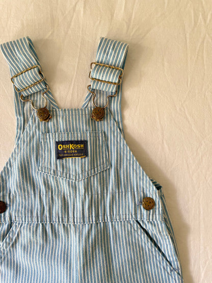 Vintage Hickory Stripe OshKosh Overalls