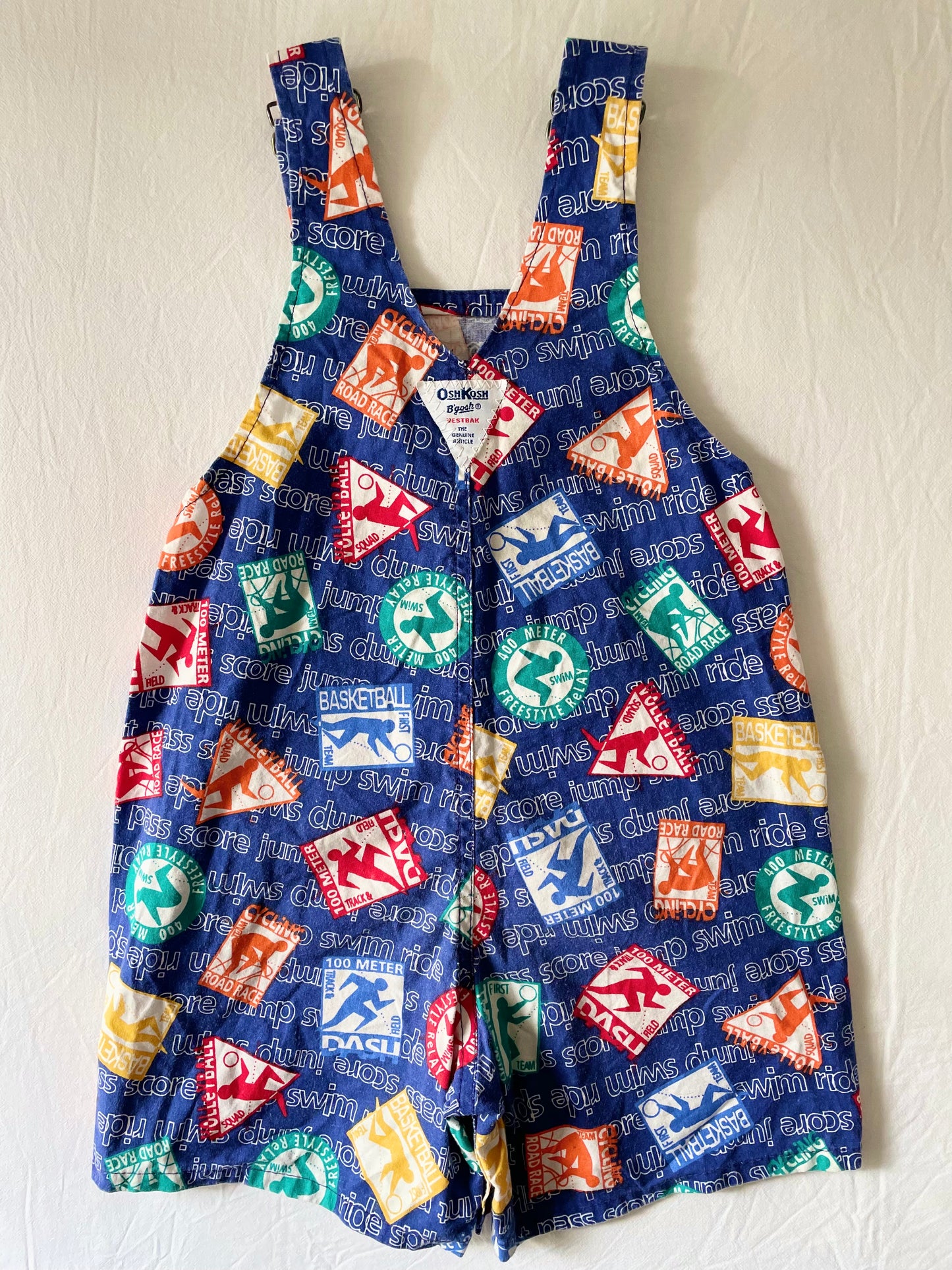 Vintage Sports OshKosh Shortalls
