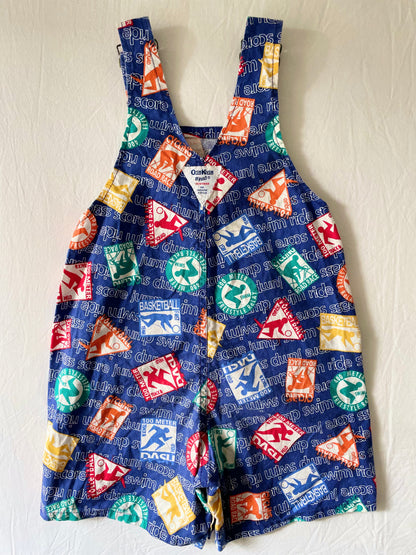 Vintage Sports OshKosh Shortalls