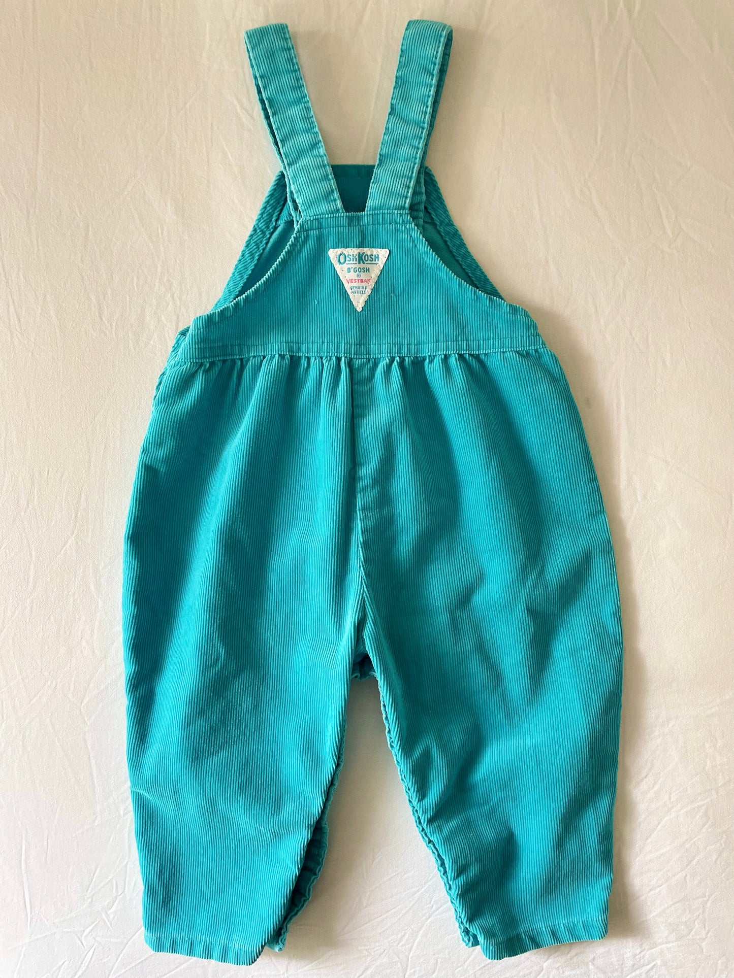 Vintage Turquoise OshKosh Overalls