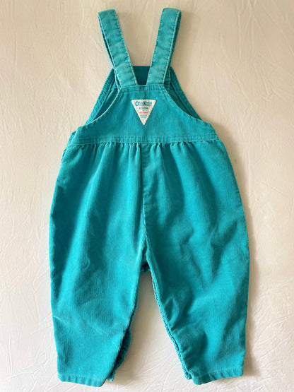 Vintage Turquoise OshKosh Overalls