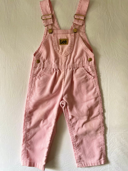 Vintage Baby Pink Lee Overalls