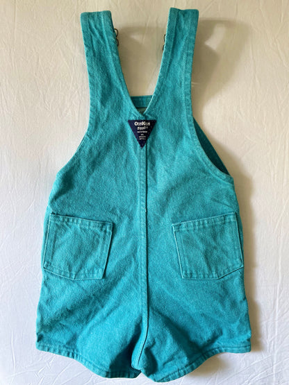 Vintage Teal OshKosh Shortalls