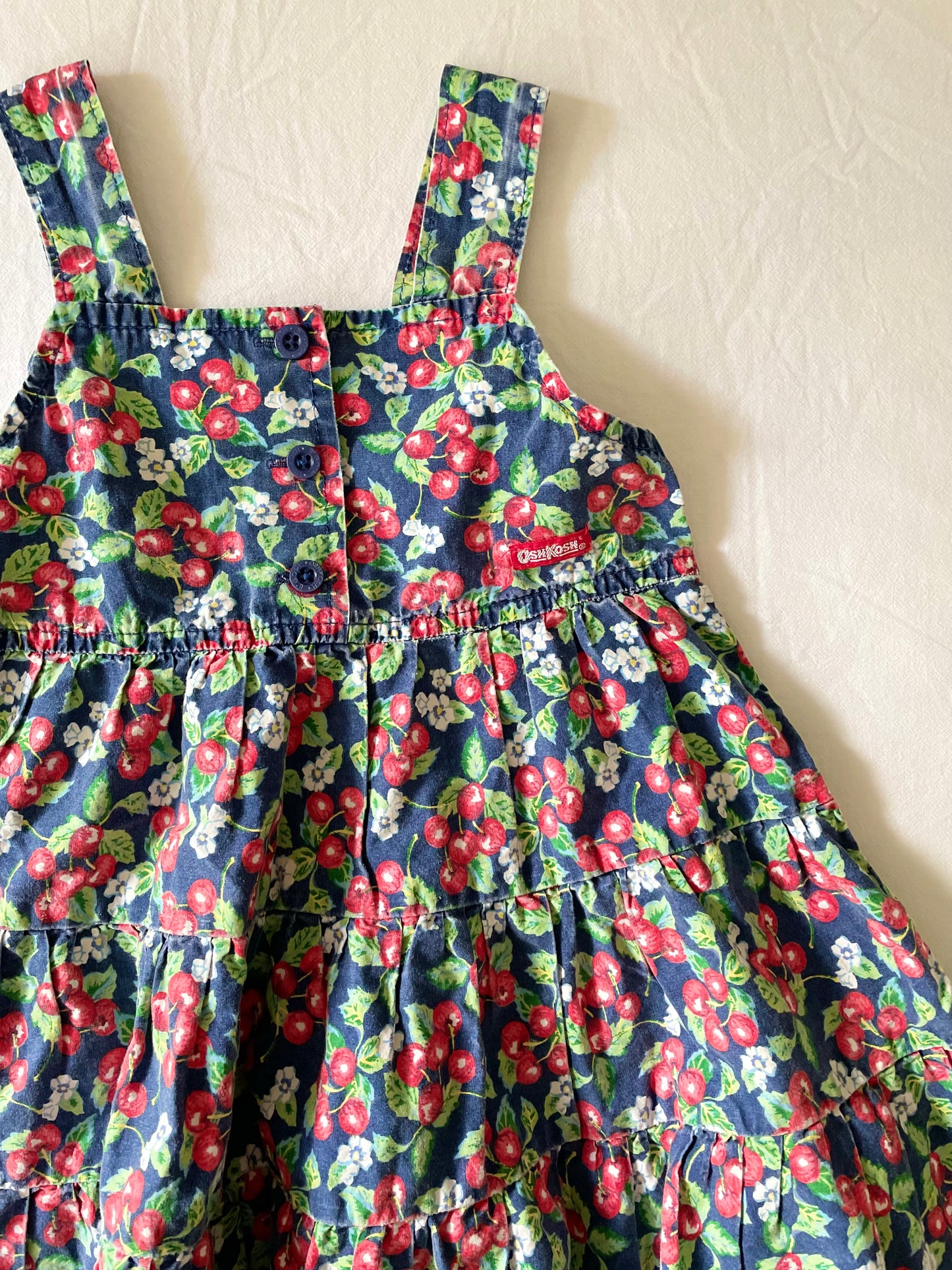 Vintage OshKosh Cherries Dress