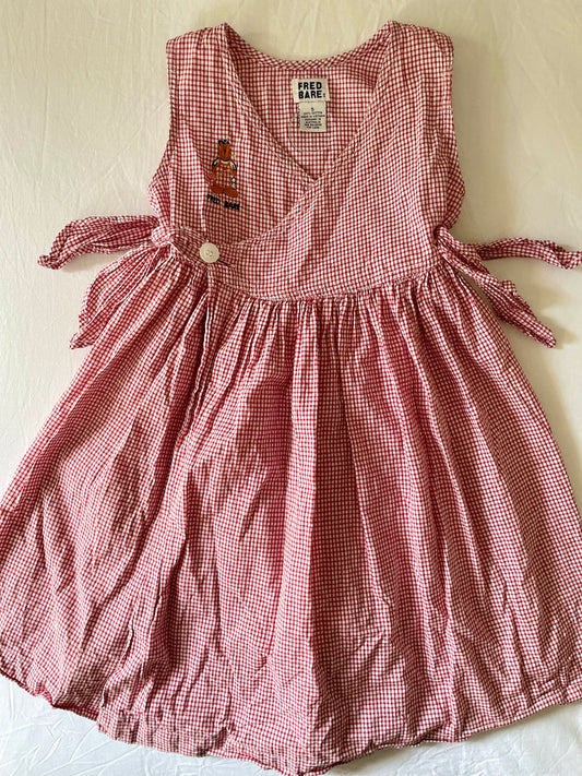 Vintage Fred Bare Cross-Front Dress