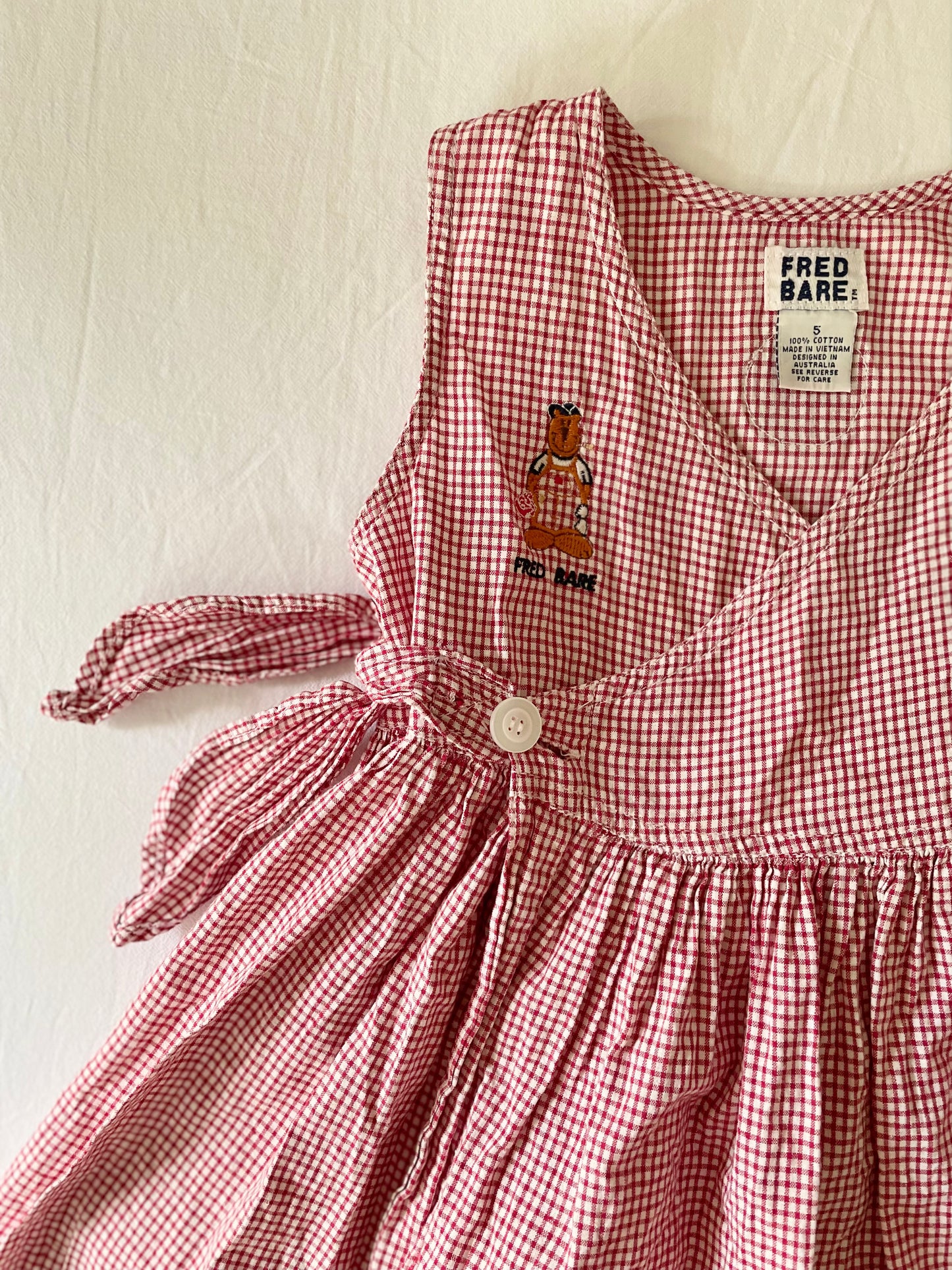Vintage Fred Bare Cross-Front Dress