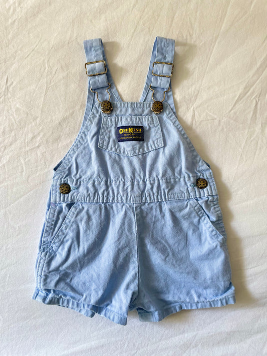 Periwinkle Vintage OshKosh Shortalls