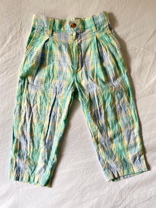 Plaid Vintage Pants